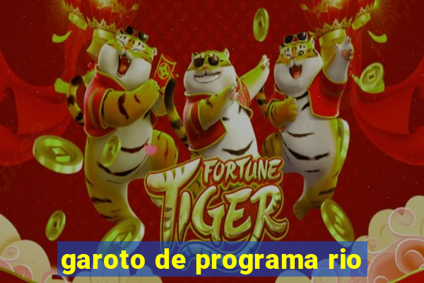 garoto de programa rio